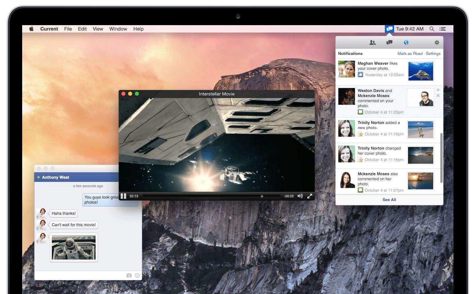 facebook chat for mac os x